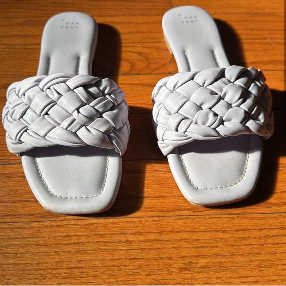 carissa woven slide sandals - Picture 2 of 5